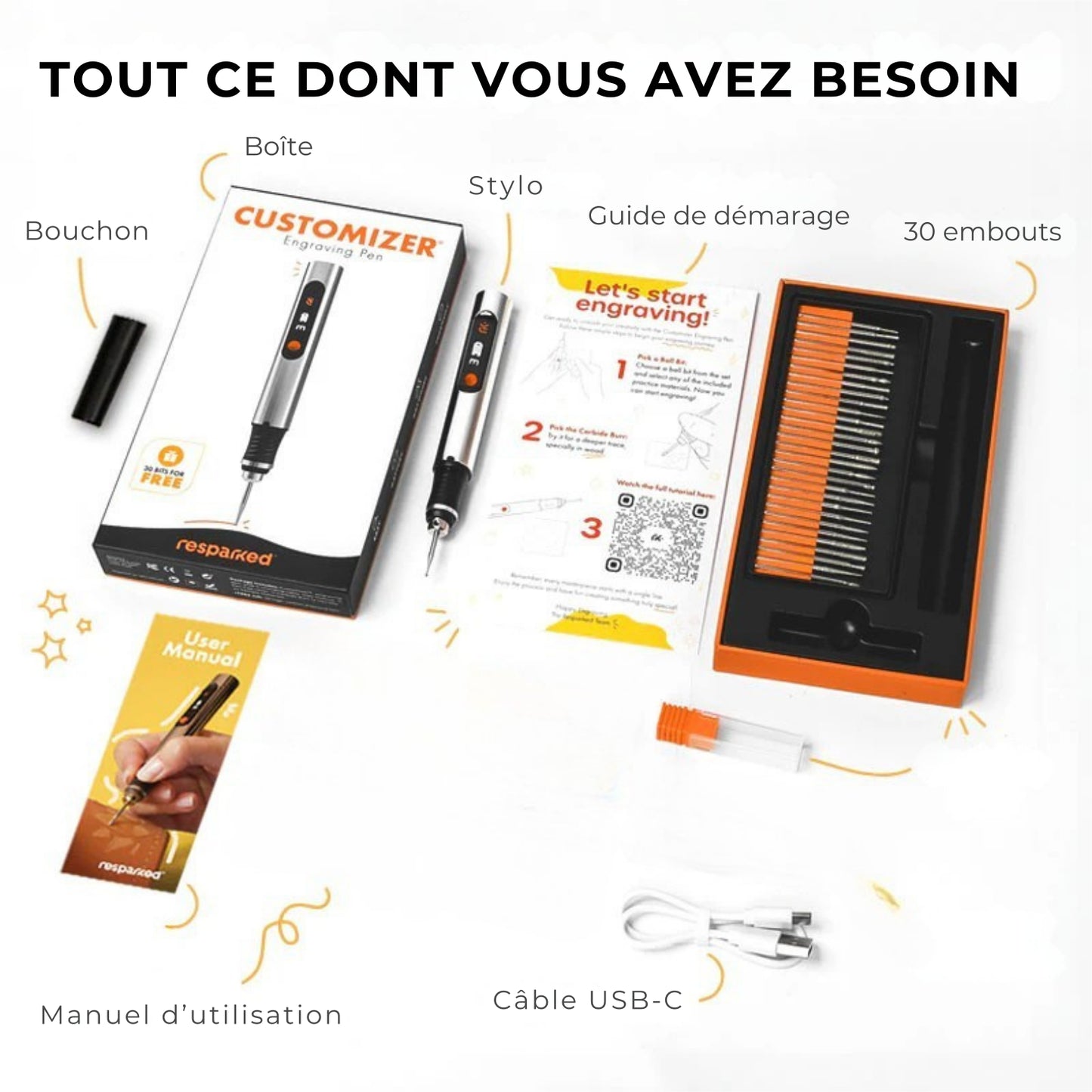 Customizer - Stylo gravant